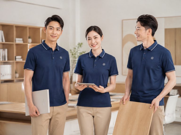 清远企业工作服T恤POLO衫